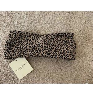 Mara Hoffman Abigail leopard swim top